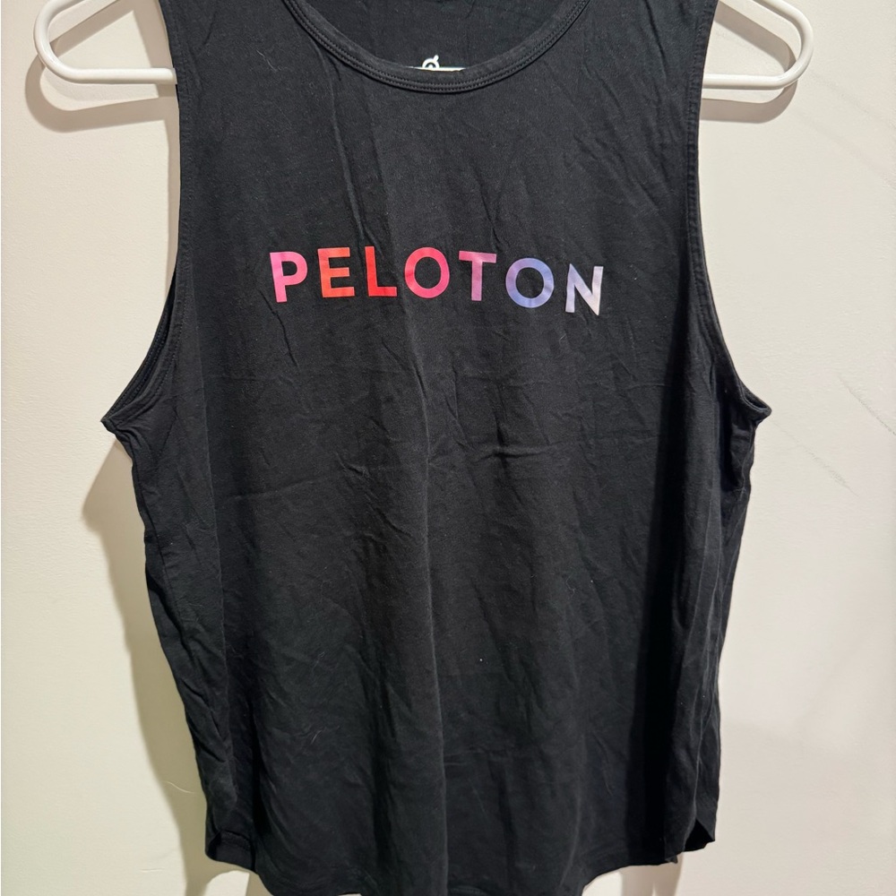 Peloton Women's Black Tank Top